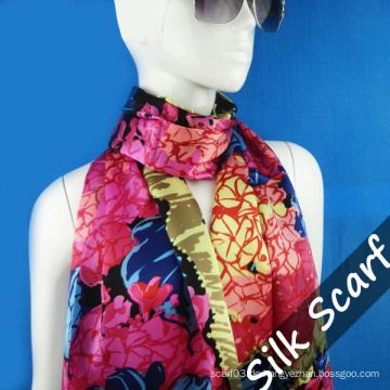 Wholesale Silk Long Schal für Mädchen